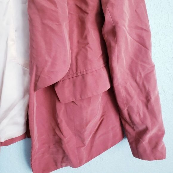 Slate & Willow Rust Boyfriend Blazer - Picture 3 of 7